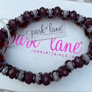 Park Lane Amethyst and Ruby bracelet